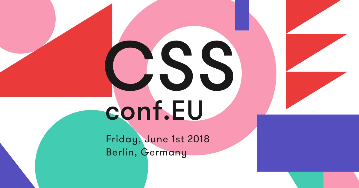 CSSconfeu's tweet card. Call for Speakers