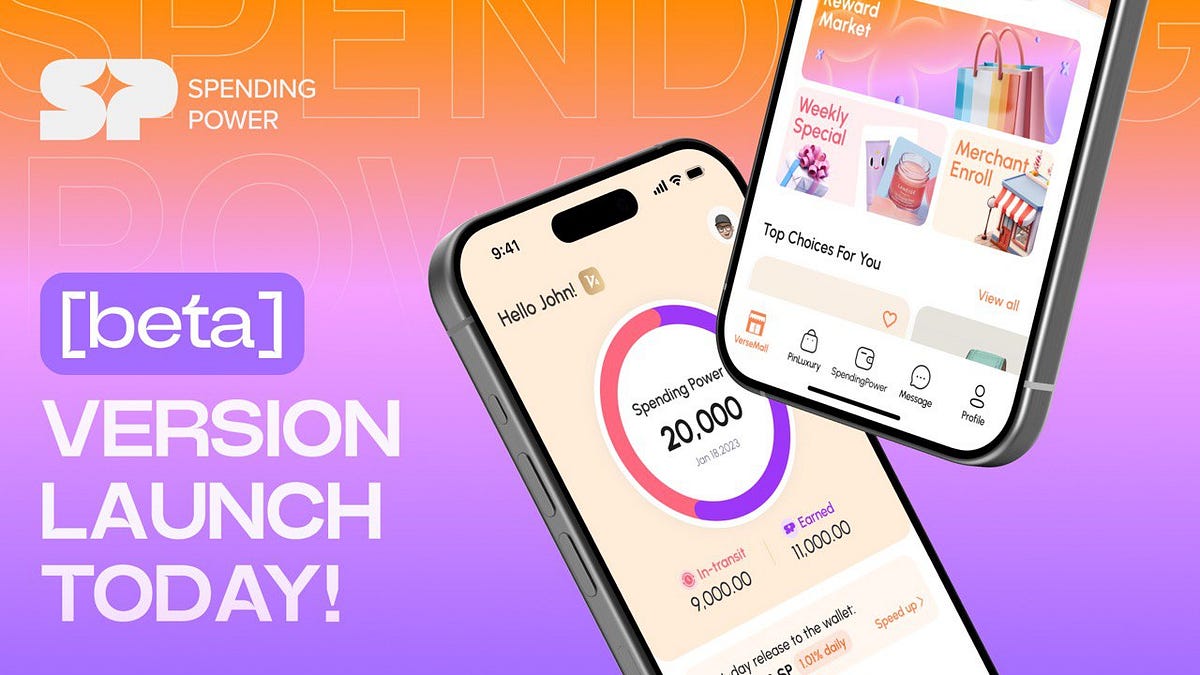 Spending_Power's tweet card. Irvine, CA — July 9, 2024 Spending Power, the innovative crypto blockchain e-commerce platform, is thrilled to announce the launch of its…