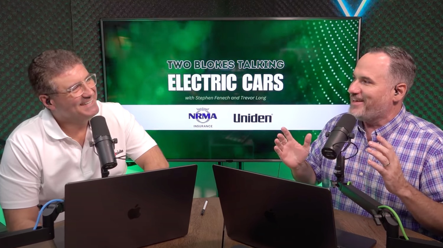 TechGuideAU's tweet card. Make some time and take a listen to the latest episode of Two Blokes Talking Electric Cars – The EV Podcast – with Tech Guide editor Stephen Fenech and EFTM’s Trevor Long. This week, Stephen and...