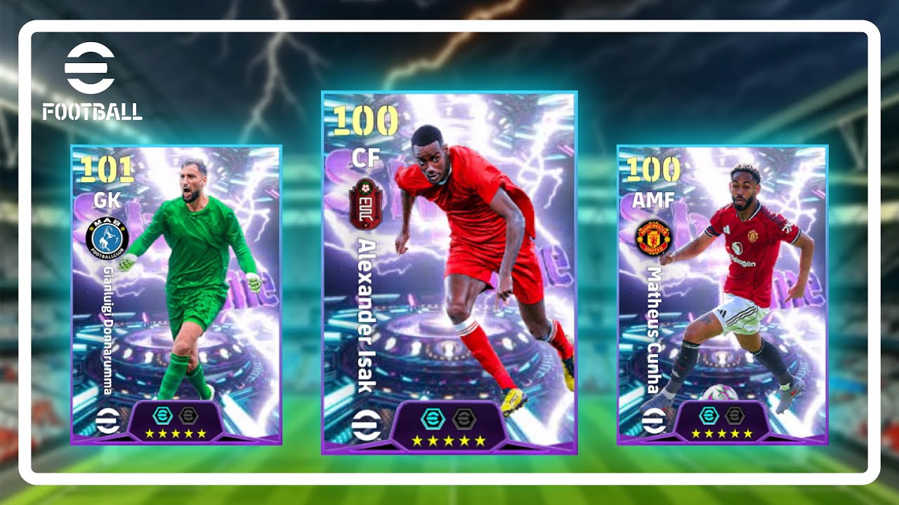NTWANfc's tweet card. Bullet Header Isak In eFootball Anticipated Standouts Showtime Pack |...