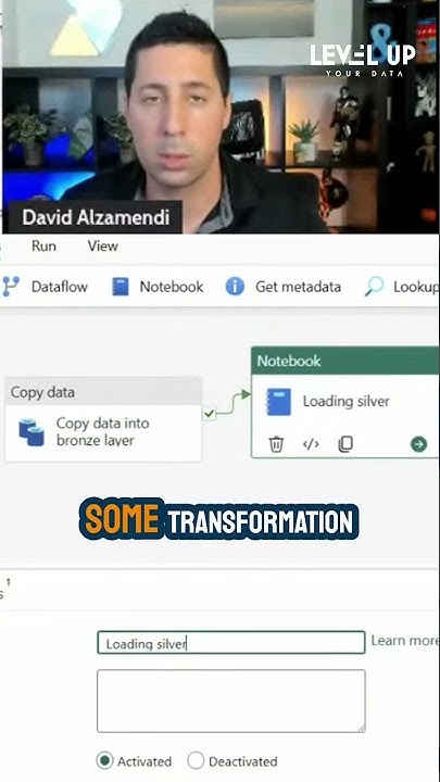 david_alzamendi's tweet card. ⚡ Simplify your data workflows with Microsoft Fabric!