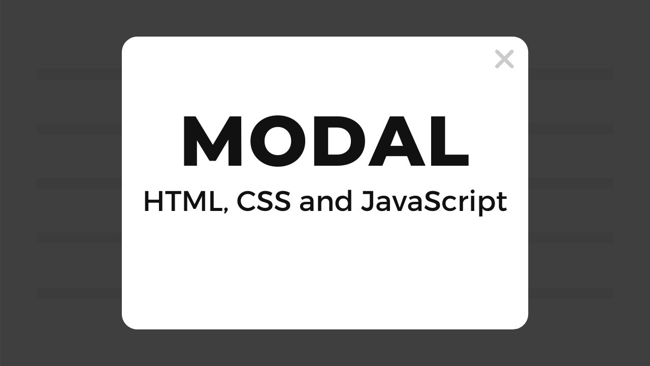 CodingJrney's tweet card. Modal with HTML, CSS and JavaScript
