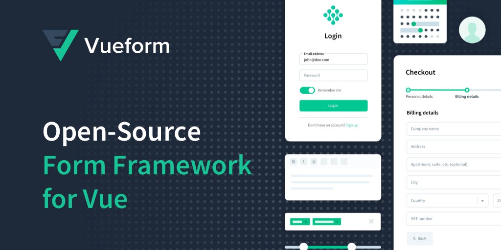 Mokkapps's tweet card. Build your forms 10x faster with the most powerful open-source form framework for Vue. Easy to learn, extensible and supports Tailwind CSS.
