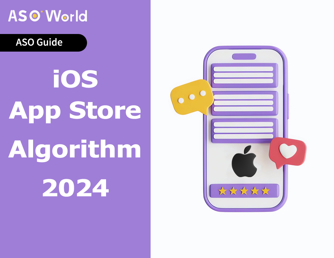 ASOWorldcom's tweet card. The Apple Store’s algorithm will index your app’s title, subtitles, and keyword library, and give different ranking priority to basic elements about the app..