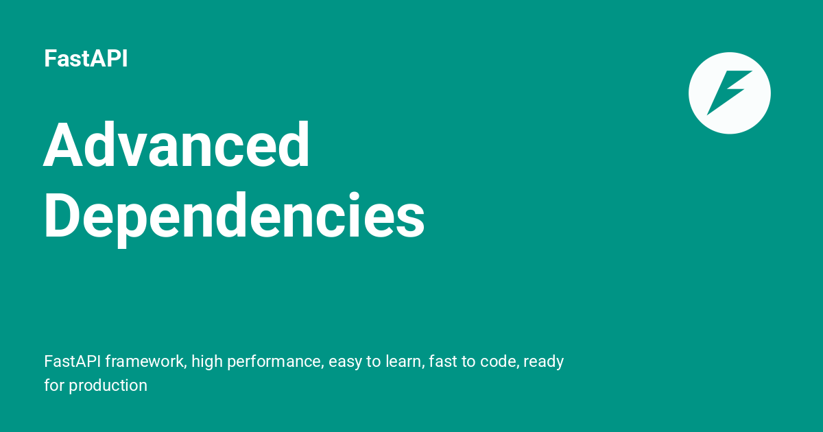 FastAPI's tweet card. FastAPI framework, high performance, easy to learn, fast to code, ready for production