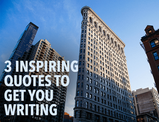 write_practice's tweet card. I love writing quotes that give me that itch to sit down and type something great. But there are three writing quotes I always go back to.