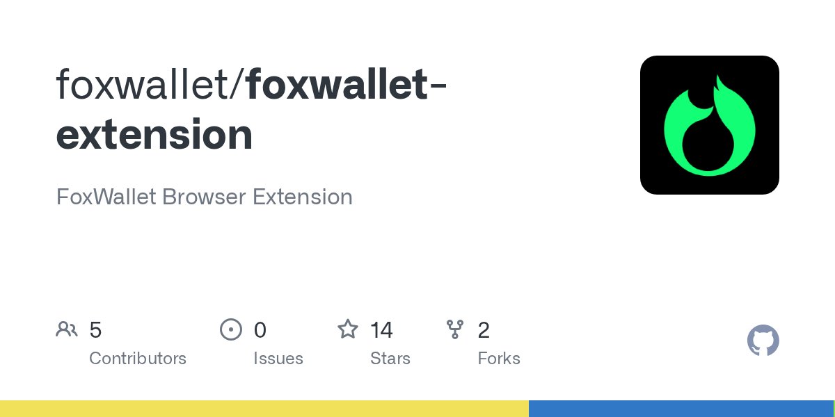codeface_eth's tweet card. FoxWallet Browser Extension. Contribute to foxwallet/foxwallet-extension development by creating an account on GitHub.