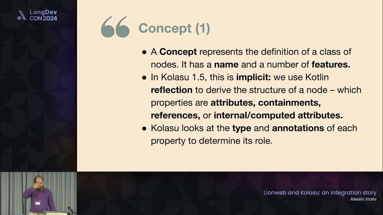 langdev2024's tweet card. LionWeb and Kolasu: an integration story - Alessio Stalla