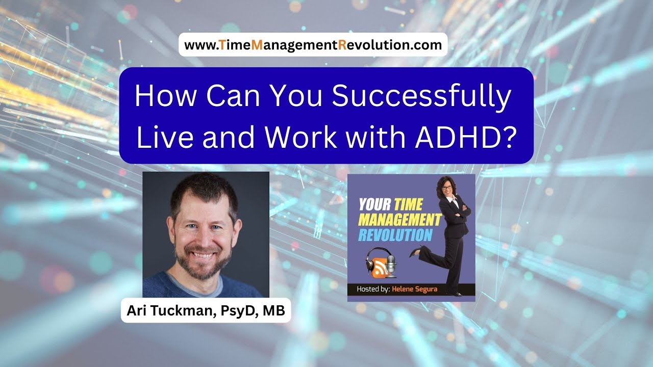 LivingOrderSA's tweet card. How Can You Successfully Live and Work with ADHD?
