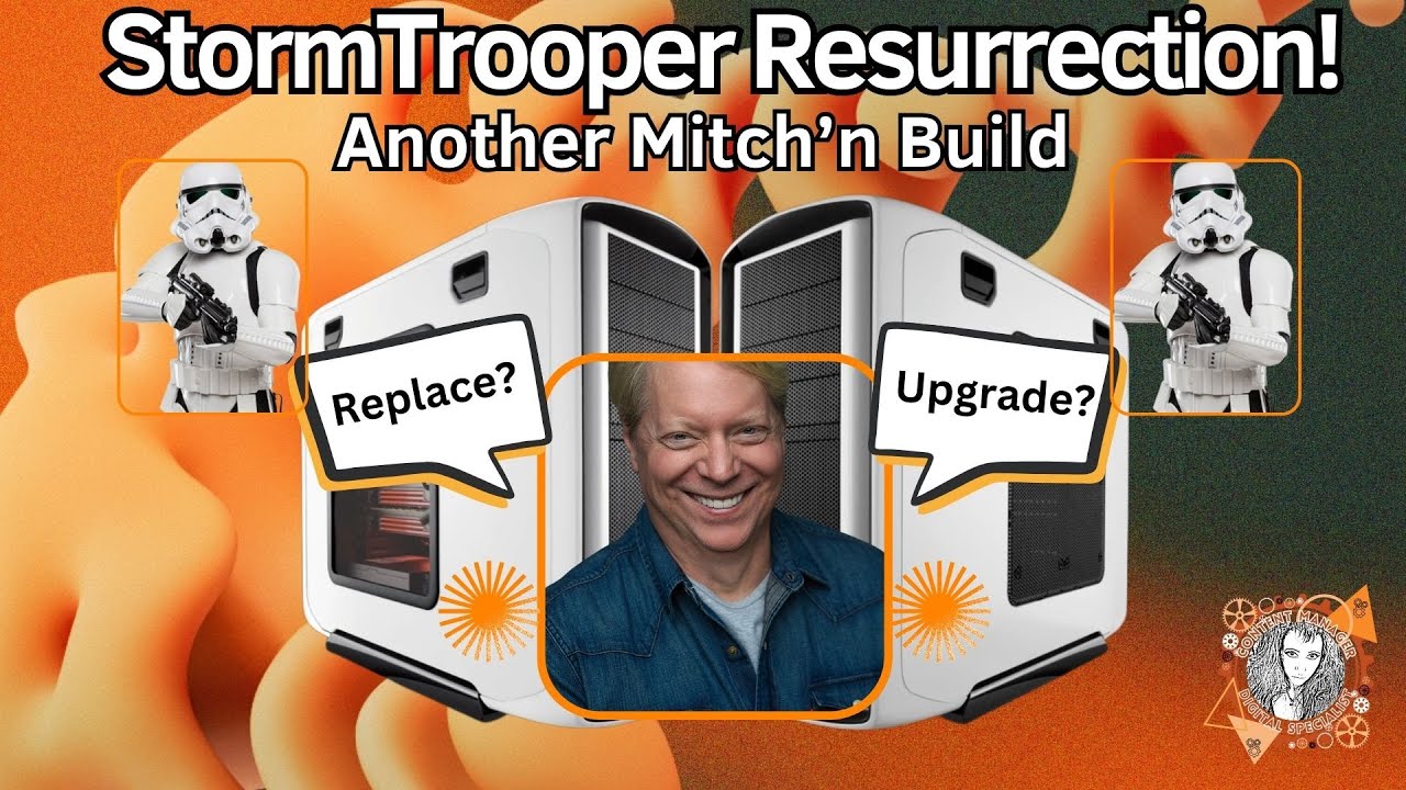 ShowcaseCreate's tweet card. StormTrooper Resurrection - Upgrade or Replace? With Mitch! #upgrade...
