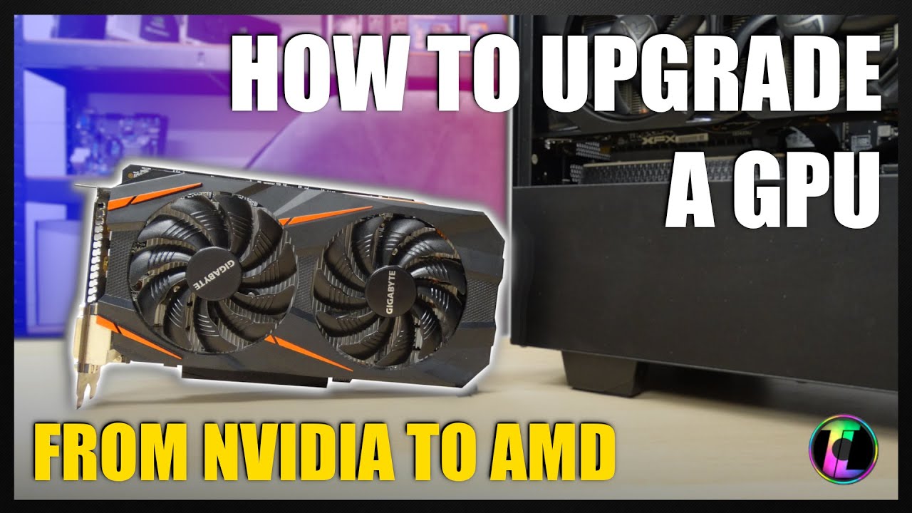 TechLab_UK's tweet card. How to Upgrade a Graphics Card From Nvidia to AMD.
