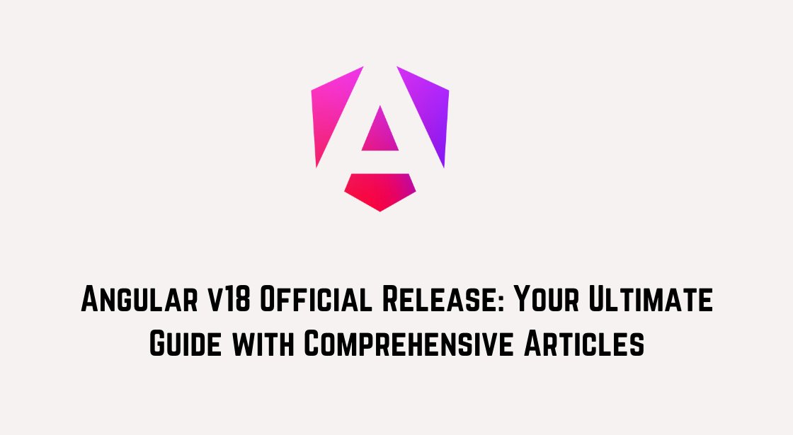 NG_Tutorial's tweet card. The much-anticipated Angular v18 has officially been released, and it brings a host of exciting new features and improvements that promise…