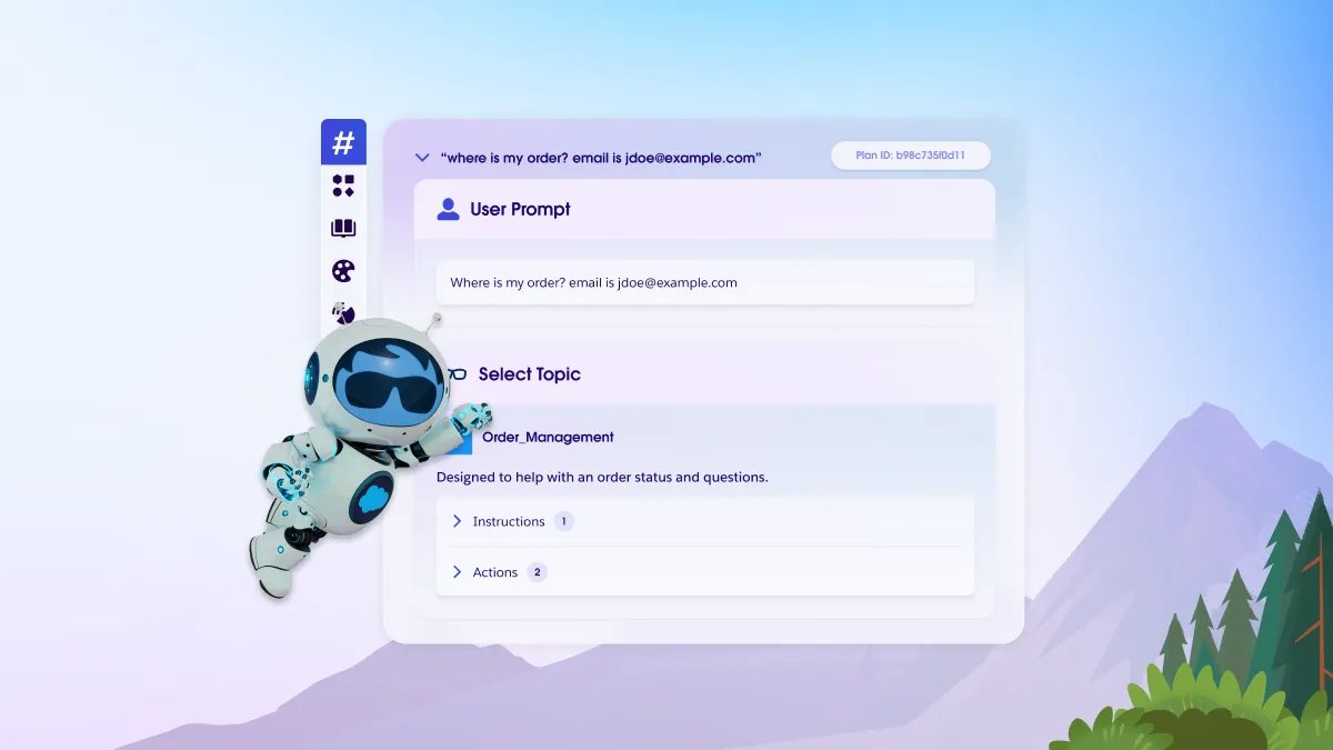 gauravp_singh's tweet card. The Agentforce Testing Center lets teams test AI agents with synthetic data, ensuring they deliver accurate responses and actions. It also provides full monitoring of usage and feedback for complete...