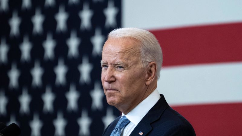 MattxFraser's tweet card. President Joe Biden will participate in a CNN town hall on Wednesday in Cincinnati, Ohio, just over six months after taking office.