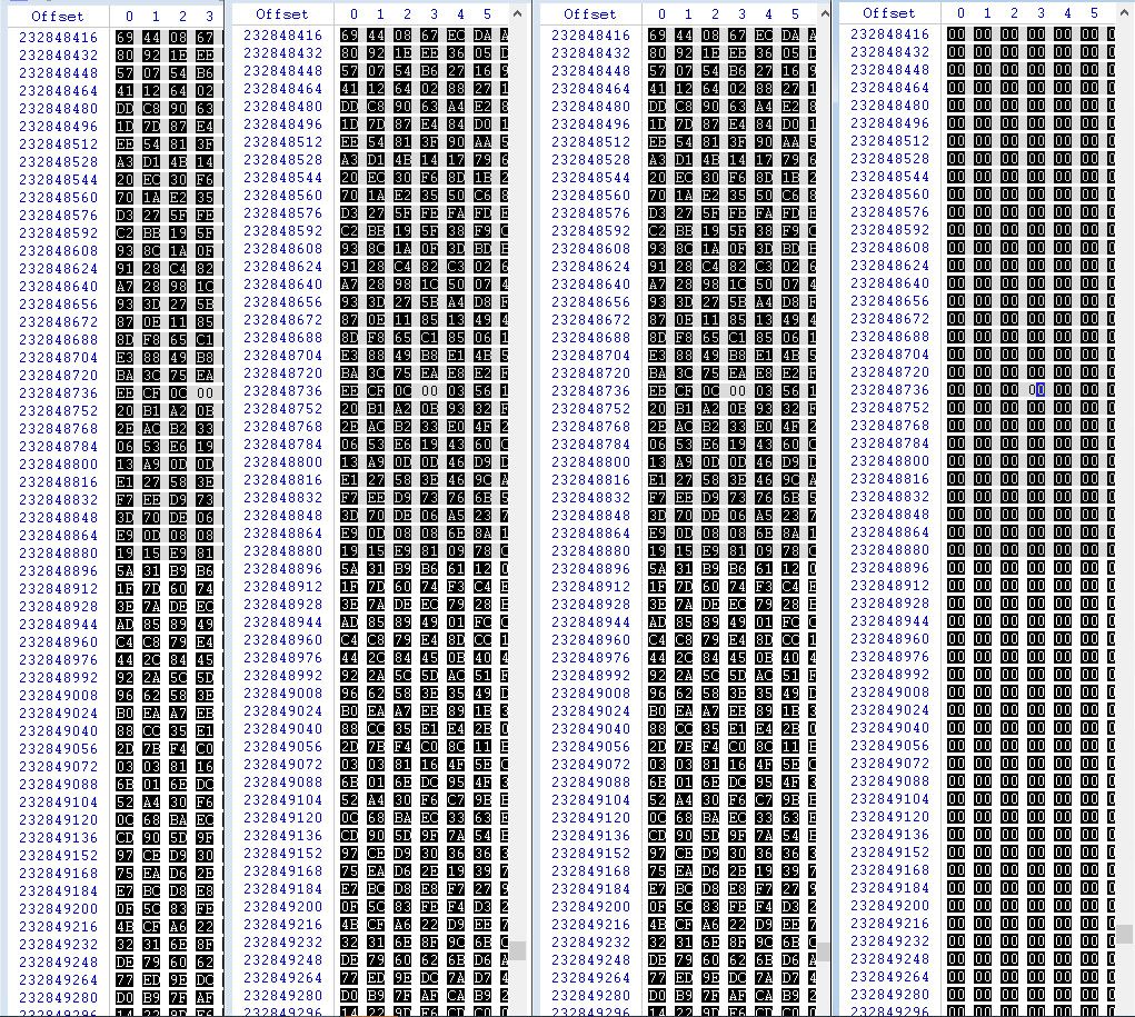 R3_datarecovery's tweet card. Is this what is called forensic data recovery ? - filling in the dots or in this case the xeros. 😎 When large files become corrupted and there is more than one version that can be found through...