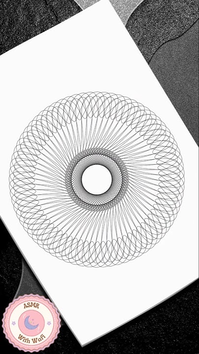 skittleMathers's tweet card. Amazing Spirograph Art Without a Spirograph! #spirograph #asmr...