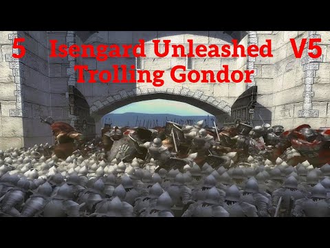epmdota's tweet card. DaC V5 - Isengard Unleashed 5: Trolling Gondor