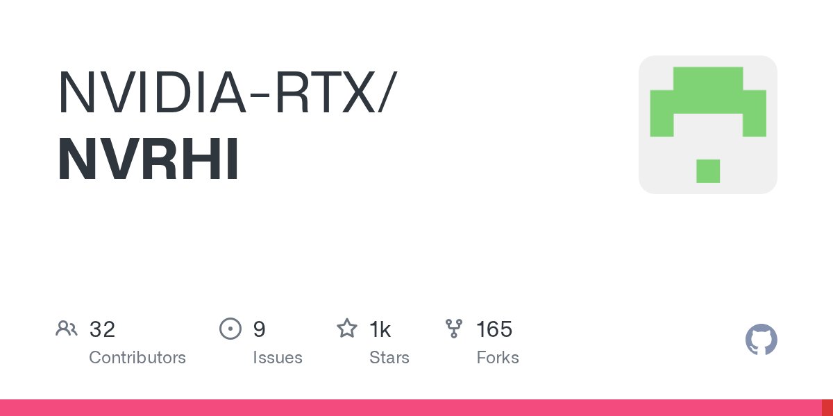 oss_cpp's tweet card. Contribute to NVIDIA-RTX/NVRHI development by creating an account on GitHub.