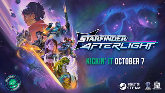 TechNews24h's tweet card.   Epictellers Entertainment  has published today the  Kickstarter Trailer fo r  Starfinder: Afterlight , a sci-fantasy RPG coming to PC in E...