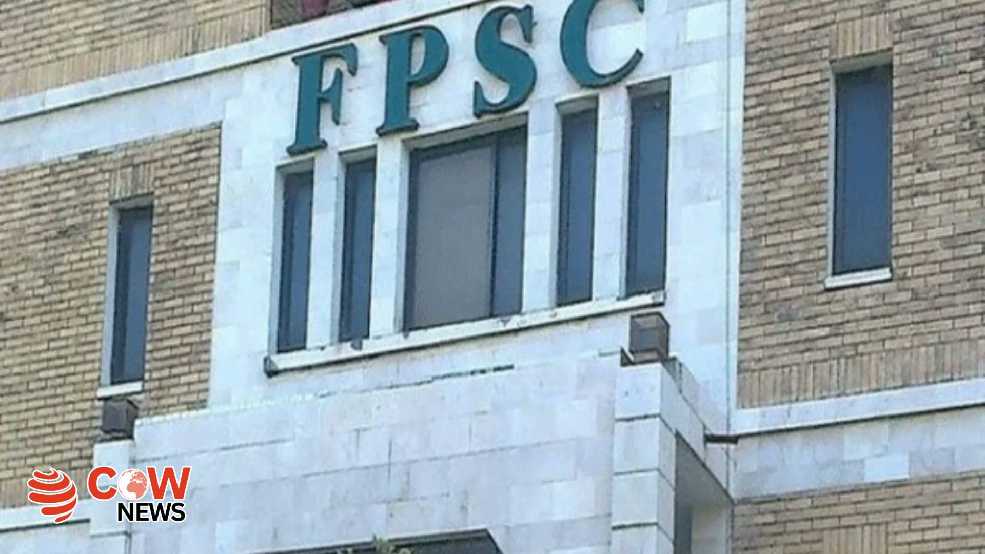 COWNewsOfficial's tweet card. The Federal Public Service Commission (FPSC) has announced the results of the written phase of the CSS competitive exam 2024.
