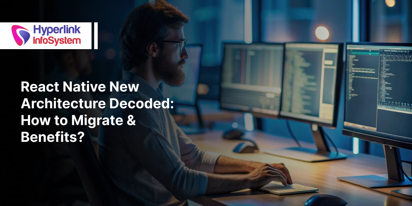 hyperlinkinfo's tweet card. Migrating to new React Native architecture is important for apps to remain competitive in today’s fast-paced mobile market. Read more to learn how to migrate.