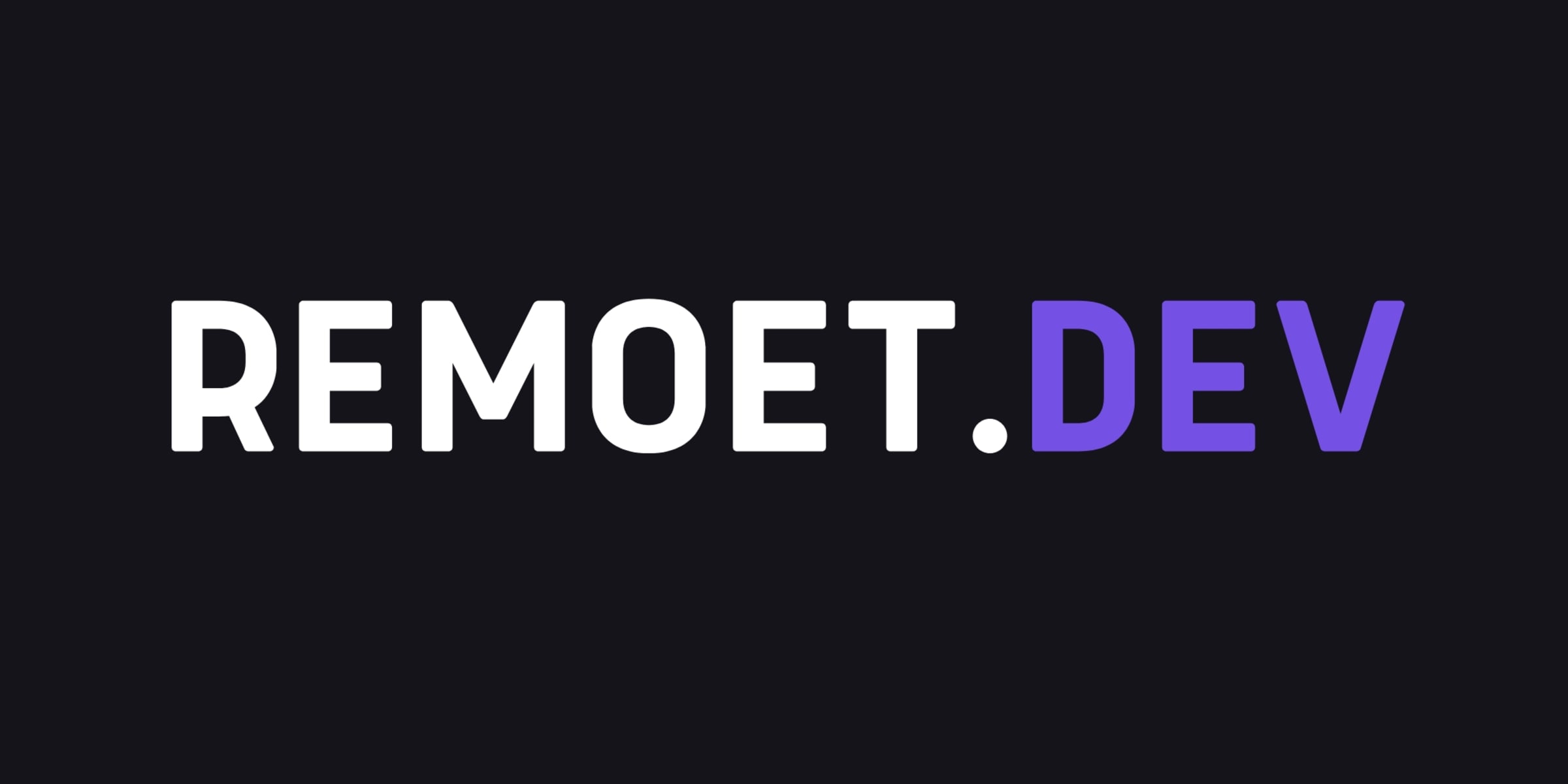 openhunts's tweet card. remoet.dev – Stop wasting time checking career pages.The main thing: Star up to 10 remote companies you'd actually work for. Get their engineering jobs scraped and emailed to you weekly. You pick the...