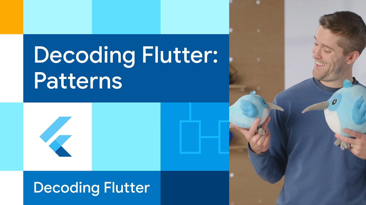 FlutterDev's tweet card. Patterns #DecodingFlutter