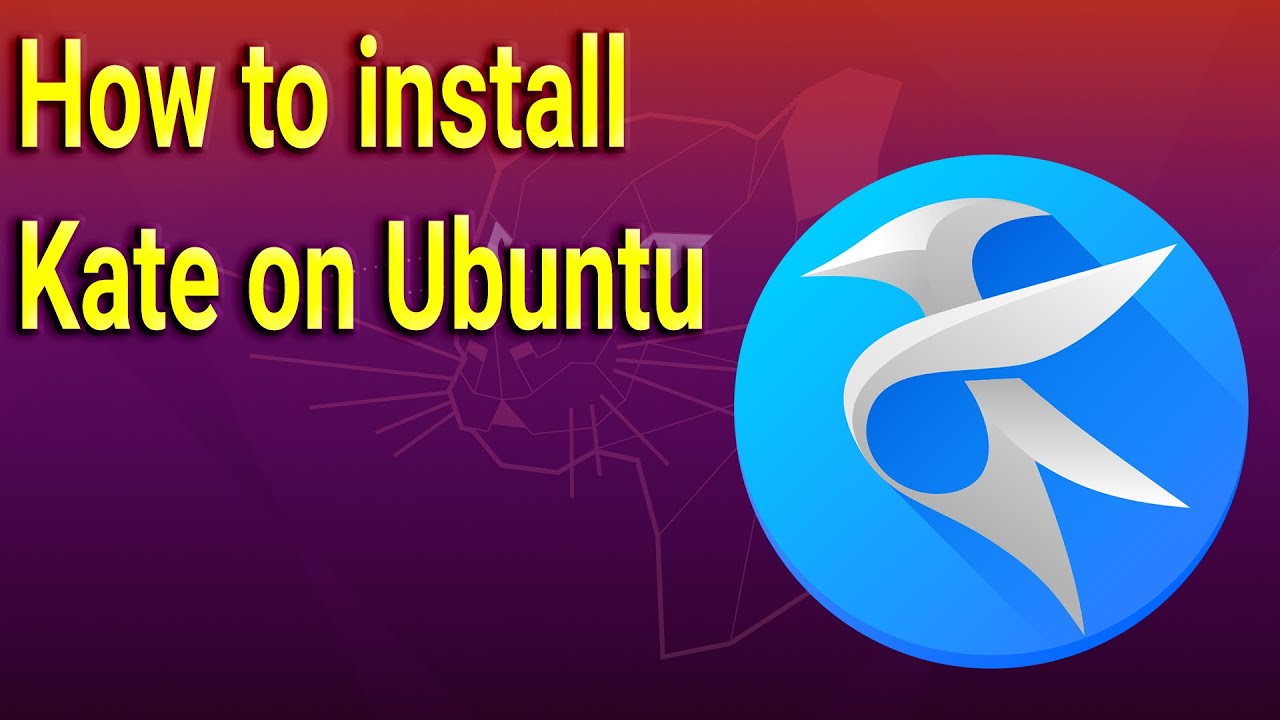 MivoCloud's tweet card. How to install Kate on Ubuntu