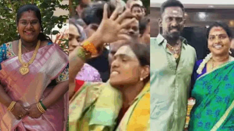 toptamilnews's tweet card. மறைந்த நடிகர் ரோபோ சங்கரின் திருவுருவப்படத்தை அவரது மனைவி பிரியங்கா, மகள் இந்திரஜா, மருமகன் கார்த்தி ஆகியோர் திறந்து வைத்தனர். பின்னர் செய்தியாளர்களிடம் பேசிய