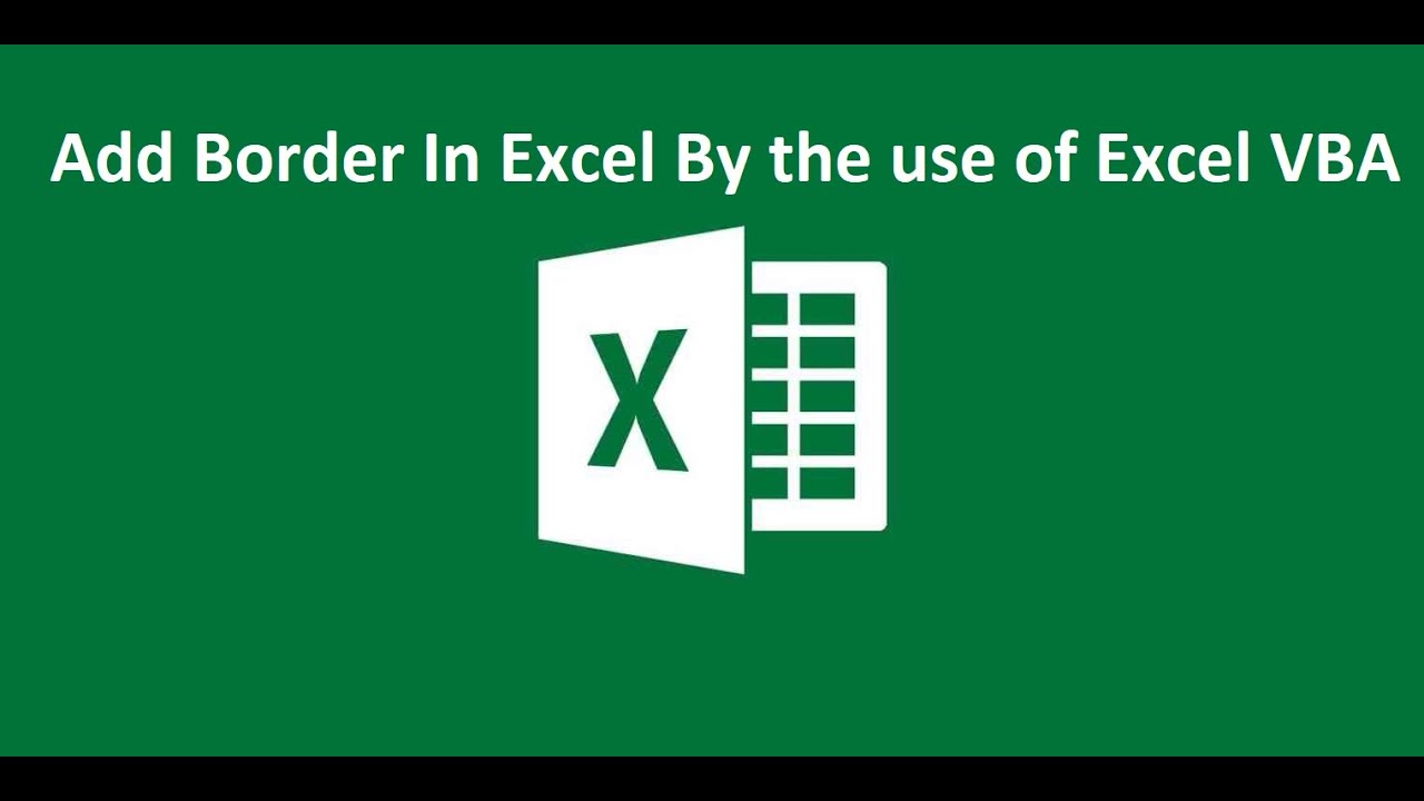 asif3237's tweet card. Add all border in excel With the Help of Excel VBA Macro Bangla...