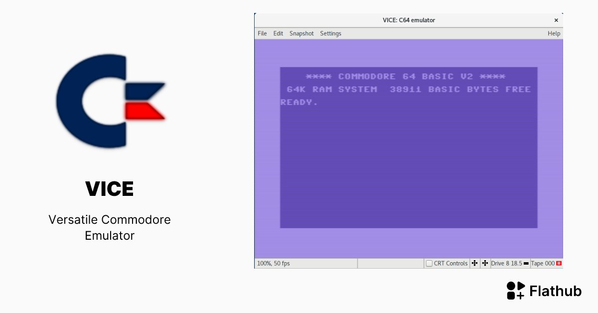 retrolinuxuser's tweet card. Versatile Commodore Emulator