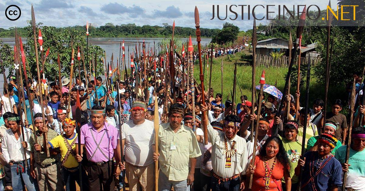 justiceinfonet's tweet card. How a Dutch panel established that an Argentinian oil company with headquarters in Amsterdam, Pluspetrol, violated the rights of Indigenous peoples in Peru.