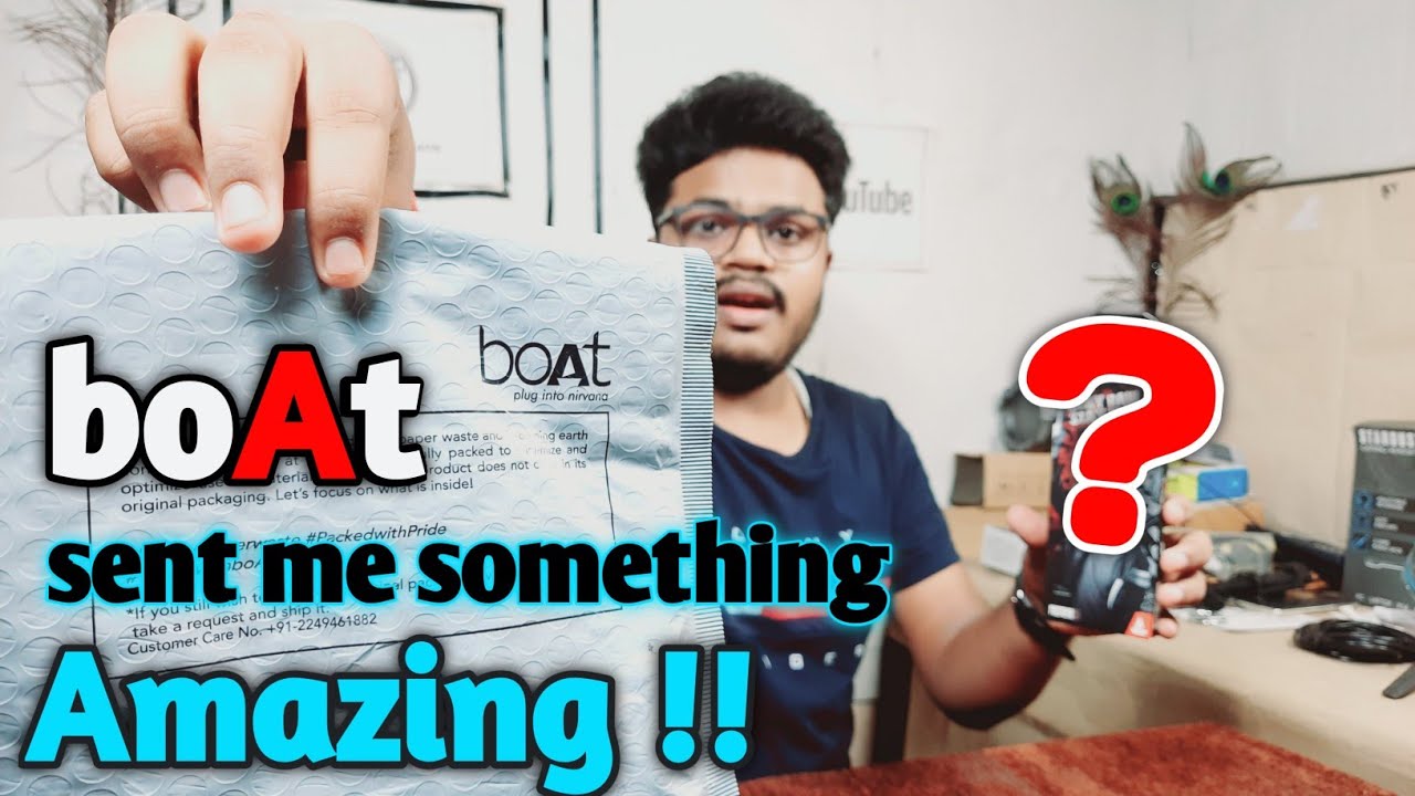 techthreads02's tweet card. Boat basshead 172 Headphones | 299 Rs 🔥🔥 Unboxing & Detailed Review...