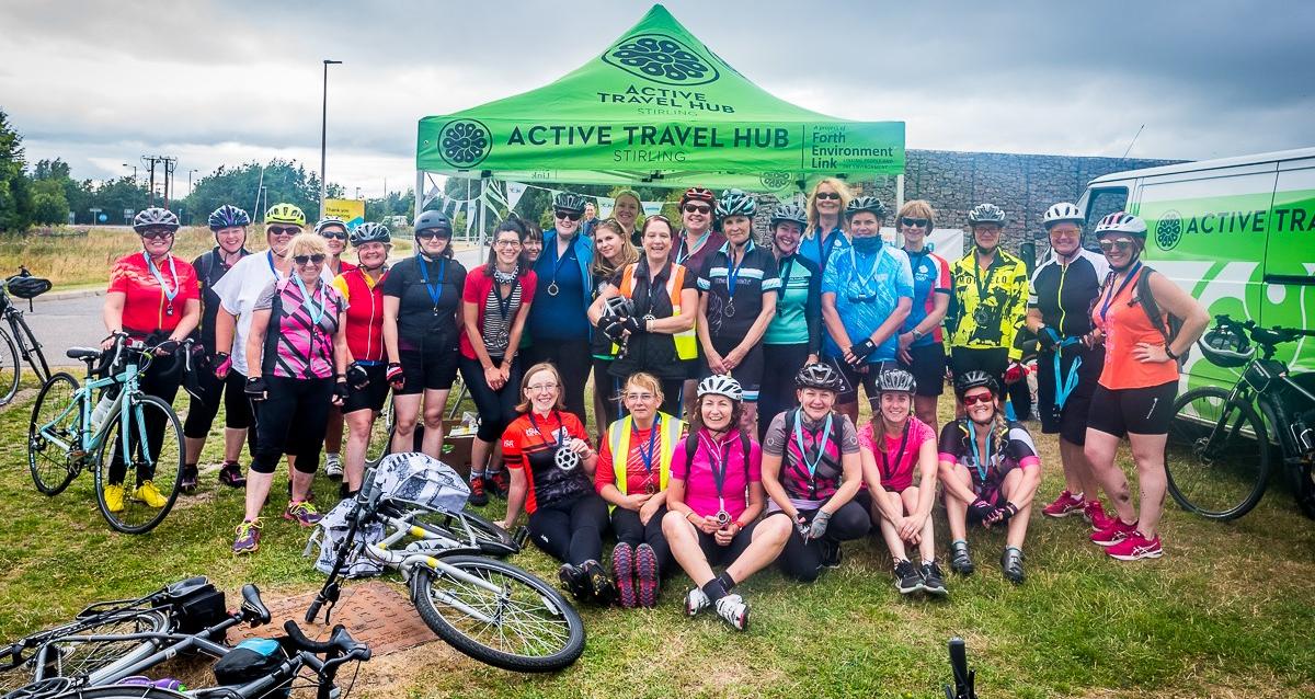 thetourofcambs's tweet card. Belles on Bikes is a network of inclusive women's cycling groups in Scotland. The groups are run by volunteers who support other women to get cycling in a friendly and relaxed environment