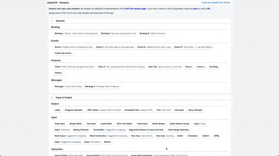 abap2UI5's tweet card. abap2UI5 sends UI5 XML Views to the browser, which can be easily analyzed using the UI5 Inspector in Chrome! 🧐 - Try & change properties - Inspect the UI5 control hierarchy - Check data bindings and...