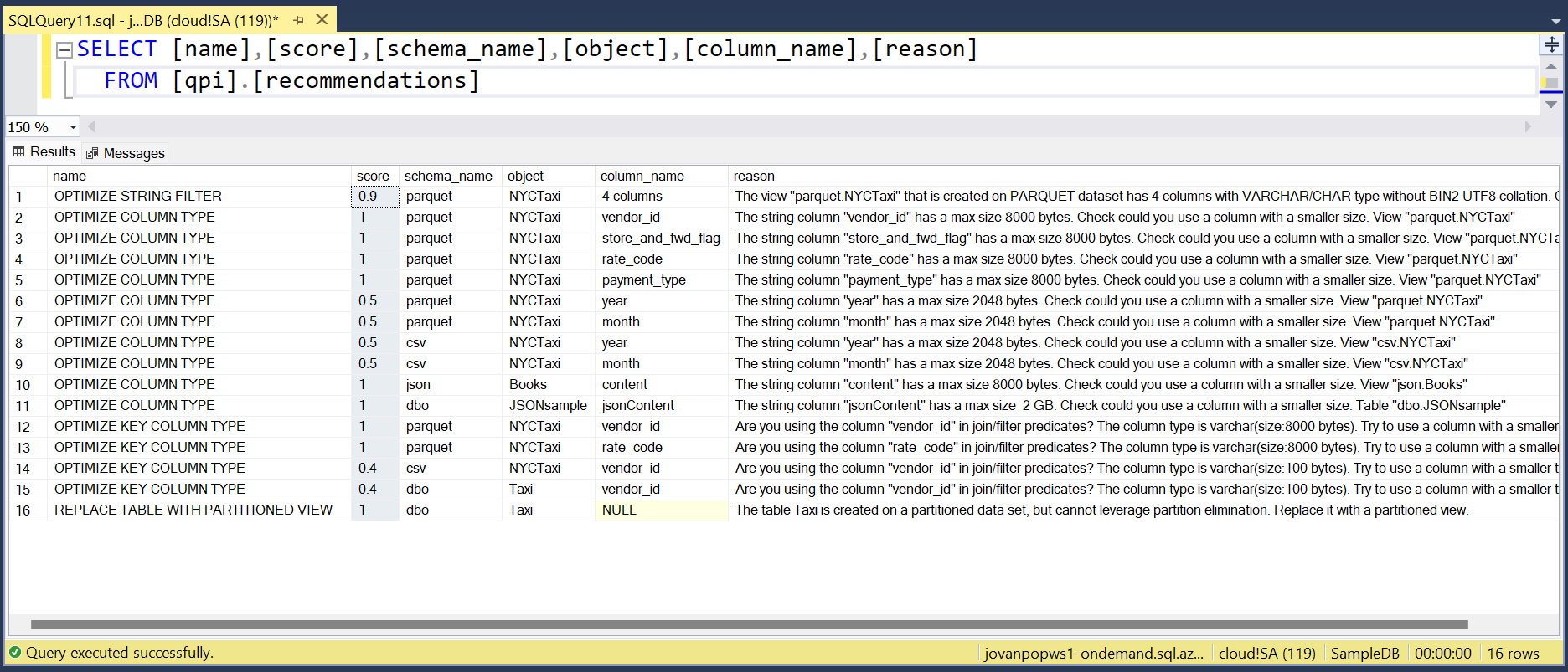 JovanPop_MSFT's tweet card. Query Performance Insight (QPI) is an open-source library that helps you to discover the potential issues in your database scheme and improvements that can...