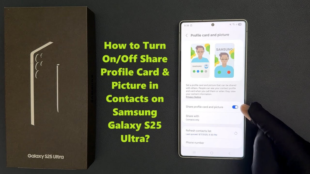 TechMeSpot's tweet card. How to Turn On/Off Share Profile Card & Picture in Contacts on...