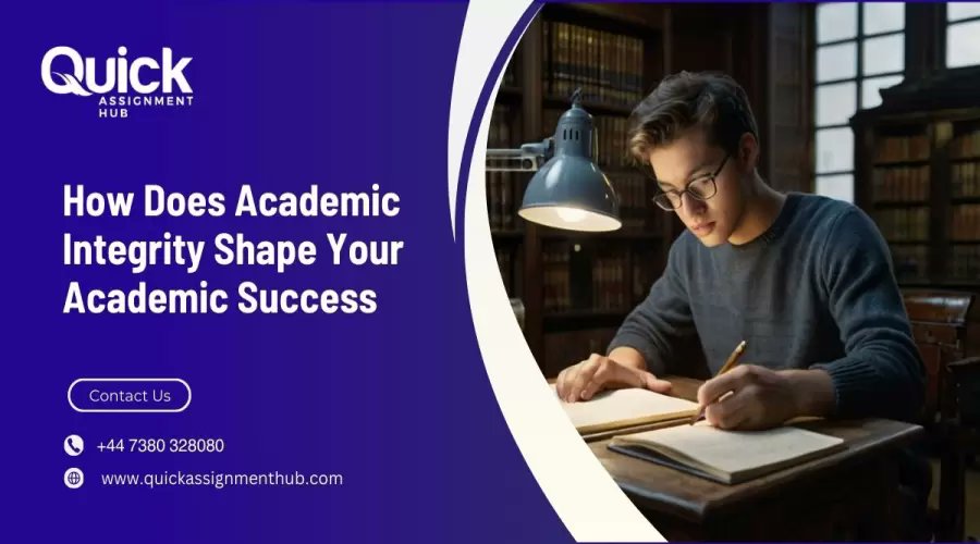 ArticlesWebhunk's tweet card. Discover how academic integrity shapes your academic success by building trust, responsibility, and strong values for a successful educational journey.