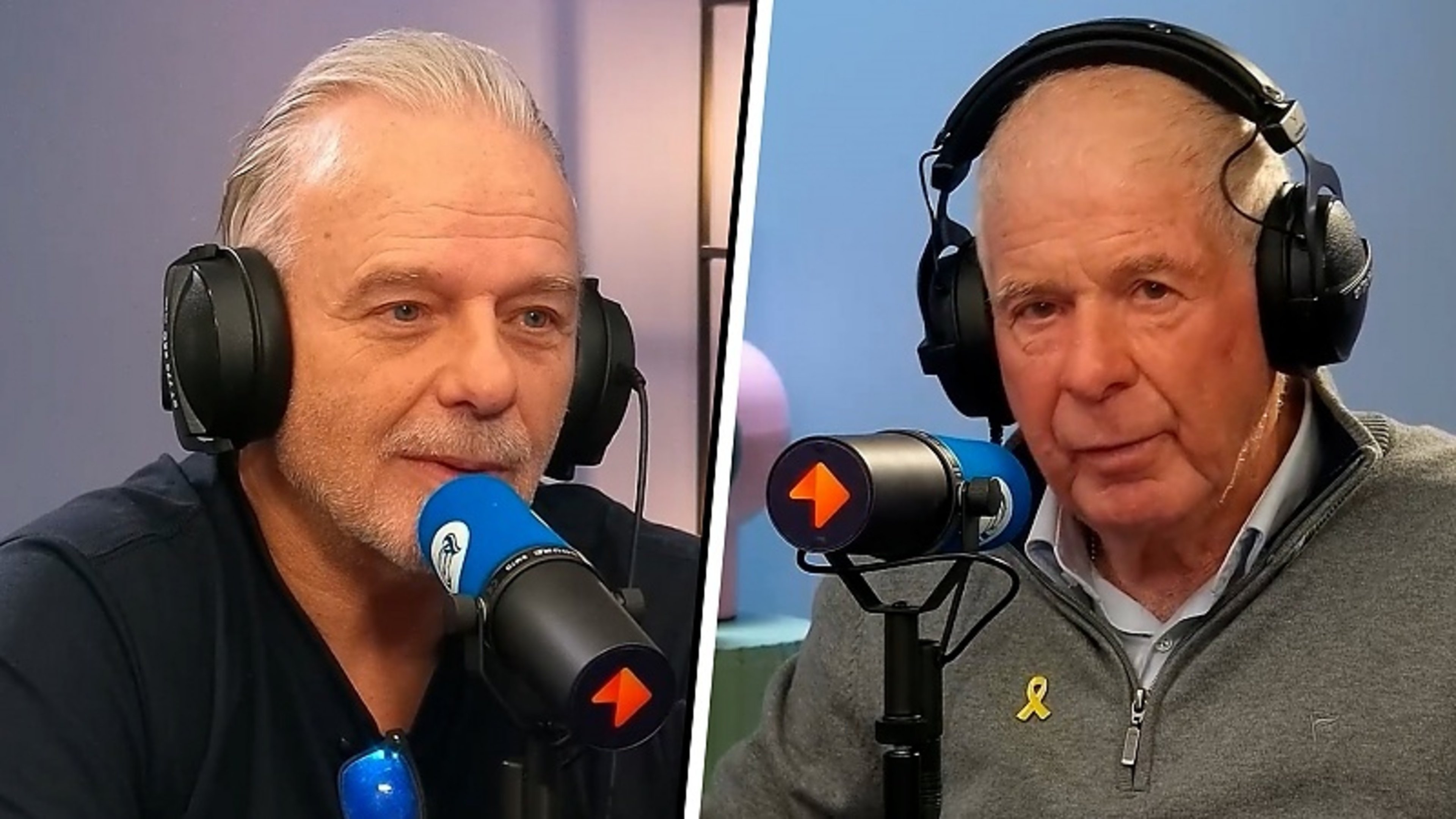 telegraaf's tweet card. Frits Barend: ‘Als je alleen NRC of Volkskrant leest, kan ik me voorstellen dat je denkt: wat een...
