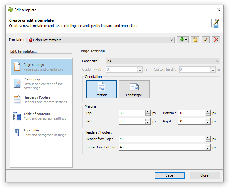 HelpAuthSoft's tweet card. HelpNDoc includes an extremely easy to use editor to customize the style of the generated DocX and PDF documents: a few seconds are required to set up customized page settings, cover pages, headers,...