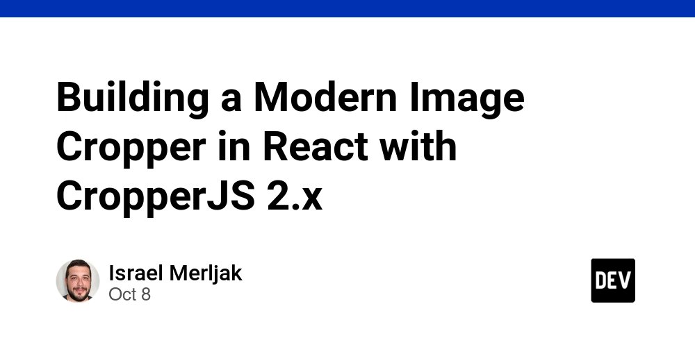TSTrendss's tweet card. Image cropping is a common requirement in web applications - from profile picture uploads to photo editing tools. While CropperJS has been the go-to library for years, version 2.x brought a complet...