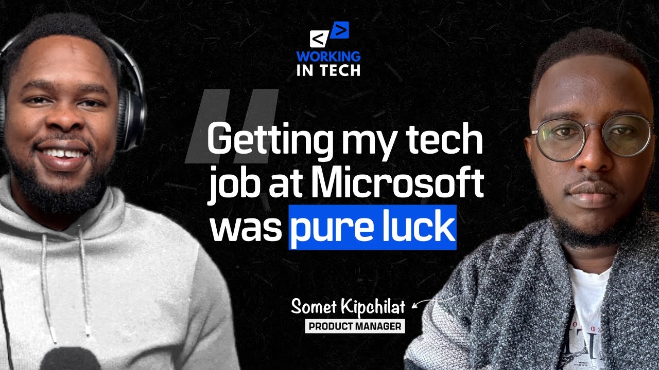 JuwonTheTechie's tweet card. Working in Tech Ep 40 - How to Become A Product Manager with Somet...