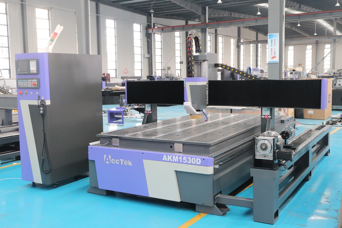 ACCTEKGROUP's tweet card. In this article, we'll explore the main types of rotary axis setups, compare their pros and cons, and provide practical guidance to help you choose the best option for your CNC router workflow.