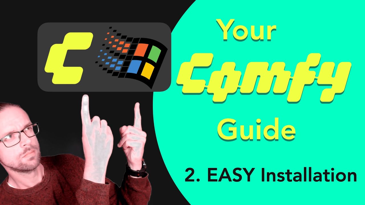 MrAstroThomas's tweet card. Your Definitive ComfyUI Guide - 2. EASY Windows Installation