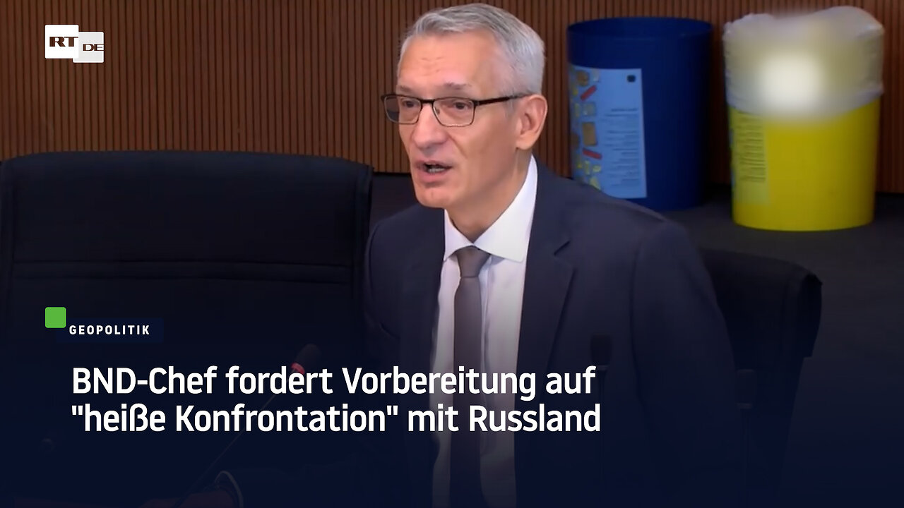 GertEwen's tweet card. Der neue Präsident des Bundesnachrichtendienstes Martin Jäger hat am Montag in einer öffentlichen Anhörung gefordert, sich auf einen Krieg mit Russland vorzubereiten. Moskau wolle "seine Einflusszone