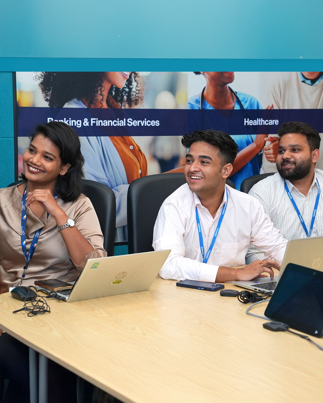 firstsource's tweet card. As a tech-first company, we’re committed to nurturing the next generation of digital innovators. In line with this vision, we’re delighted to welcome 35 young engineers from Vellore Institute of...