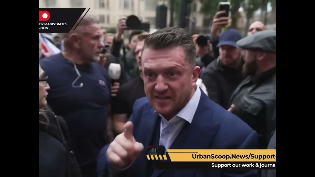 TRobinsonNewEra's tweet card. MUST WATCH Tommy confronts the BBC and their lies outside court!