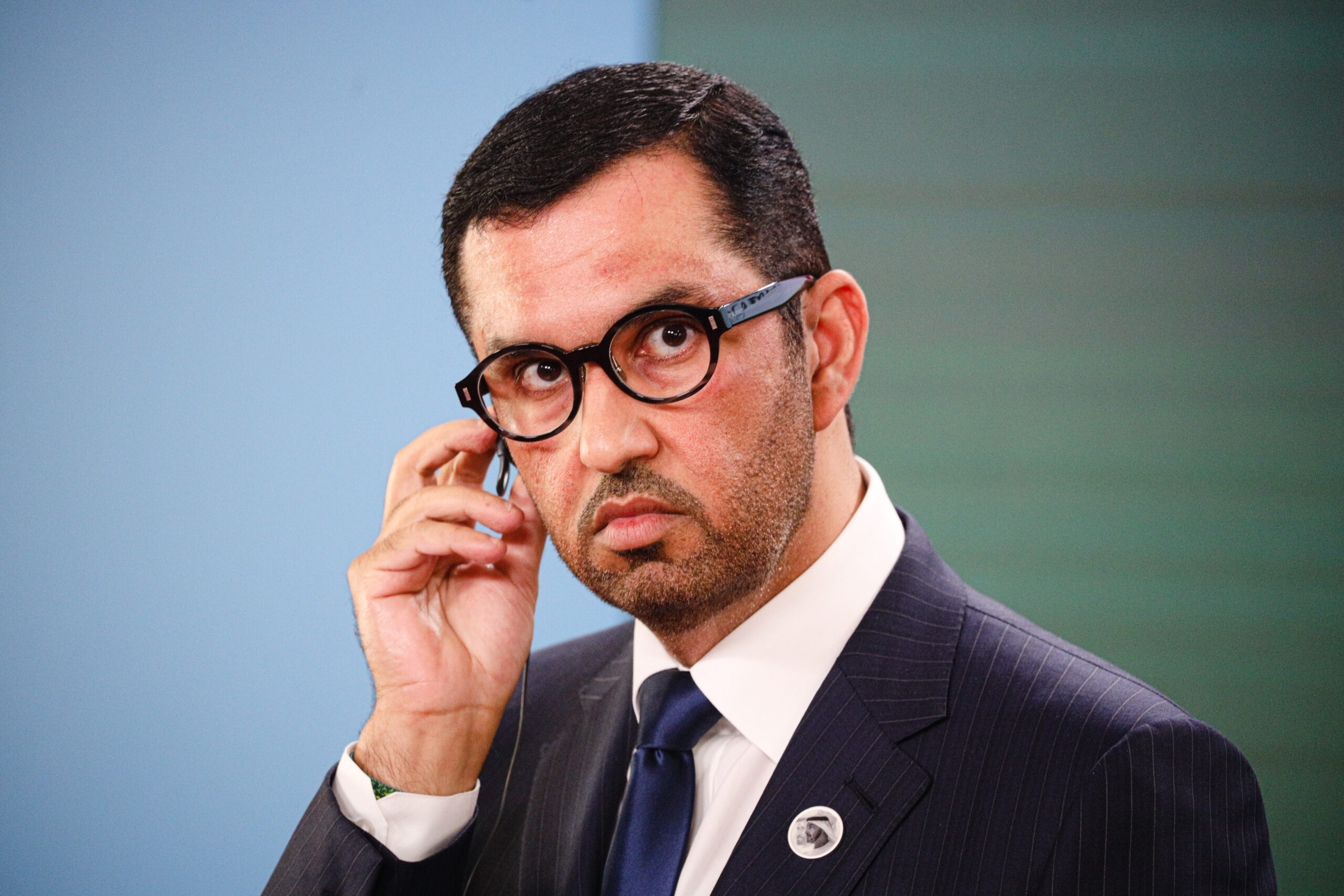 ClimateReport_'s tweet card. Leaked documents reveal COP28 president and UAE national oil company boss Sultan Al Jaber’s plans to discuss boosting fossil fuel business in bilateral meetings about the climate summit.