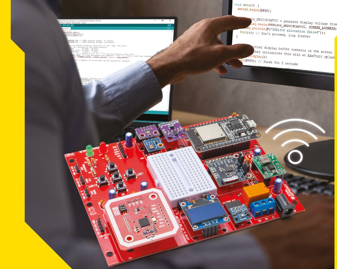 OpenElectronics's tweet card. Connect our ESP32 Demoboard to Arduino IoT Cloud to remotely monitor and control sensors via a web dashboard. In this free webinar, Fabrizio Mirabito (IoT Cloud Manager at Arduino) will demonstrate...