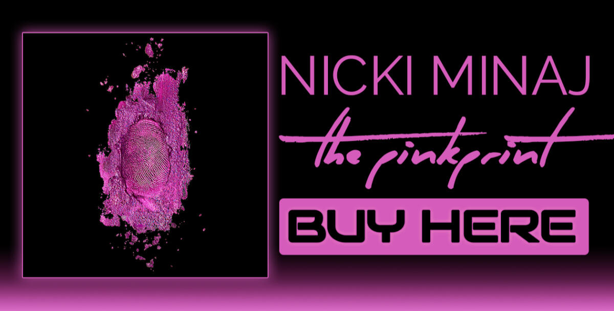 ONIKALIVE's tweet card. The Pinkprint - Nicki Minaj - BUY HERE ↑↑↑